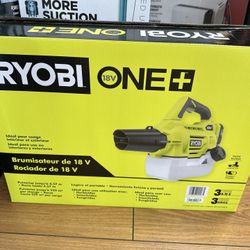 RYOBI ONE+ 18V Cordless Battery Fogger/Mister with 2.0 Ah Battery and Charger