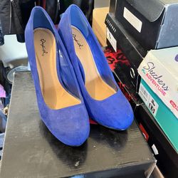 Royal Blue Pumps New