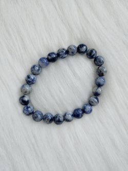 Handmade Blue Sodalite Bracelet