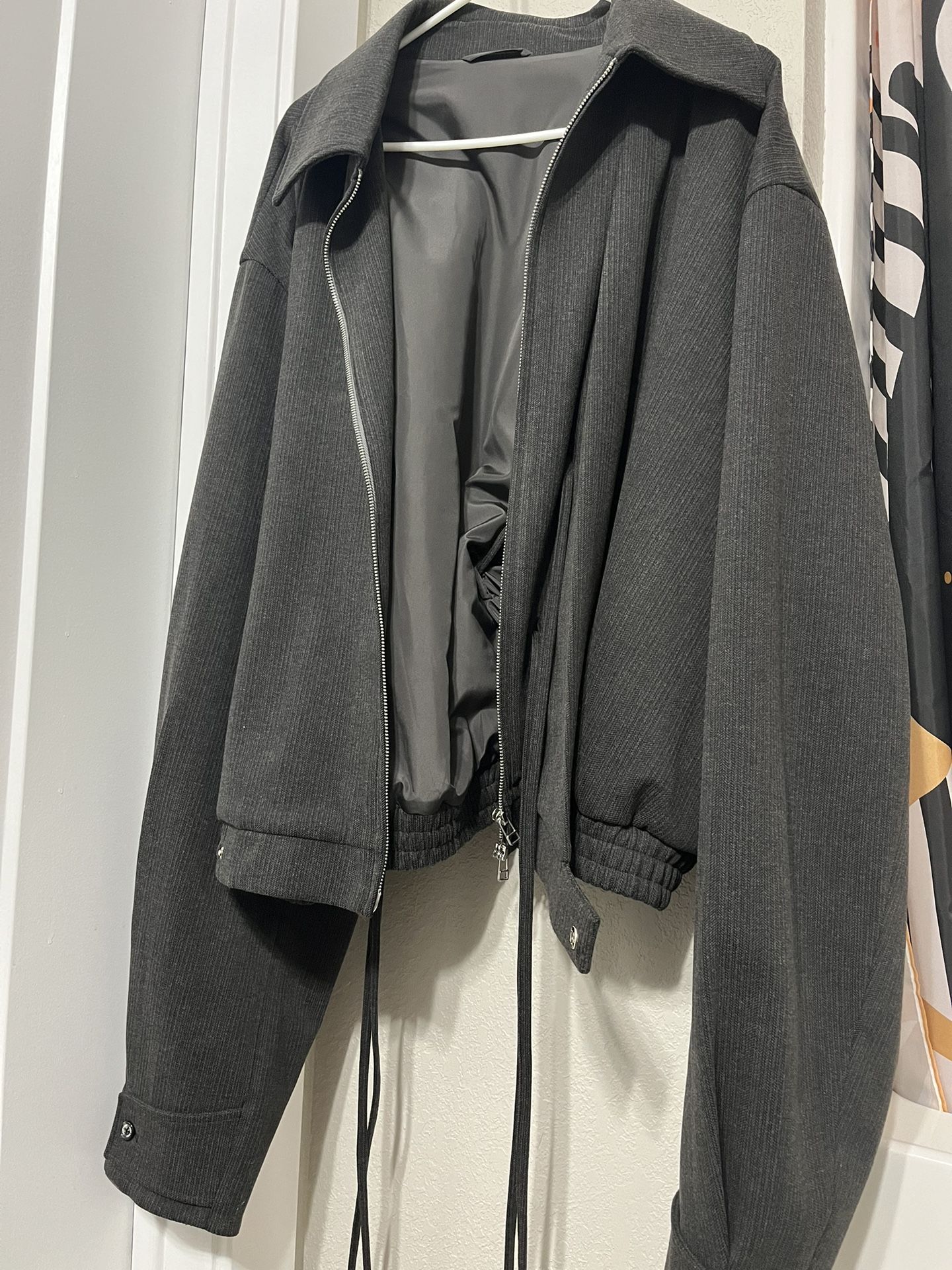 Vintage Oversized Army Logic Jacket L