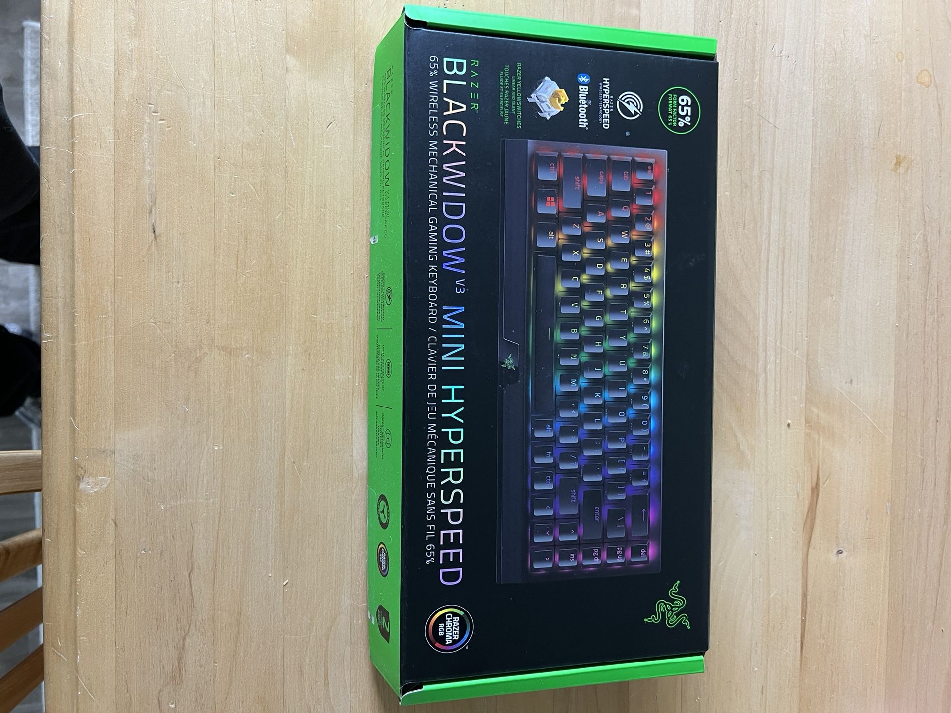 New Blackwidow V3 Mini Hyperspeed Keyboard