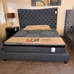 Queen Or Eastern King Size Bed Frame // Mattress Sold Separately 