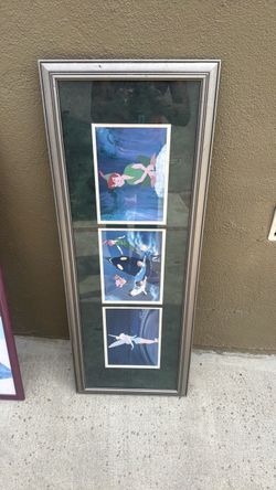 Peter Pan framed Art 3’9” long