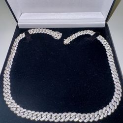 💎 Moissanite Diamond Cuban Link 💎