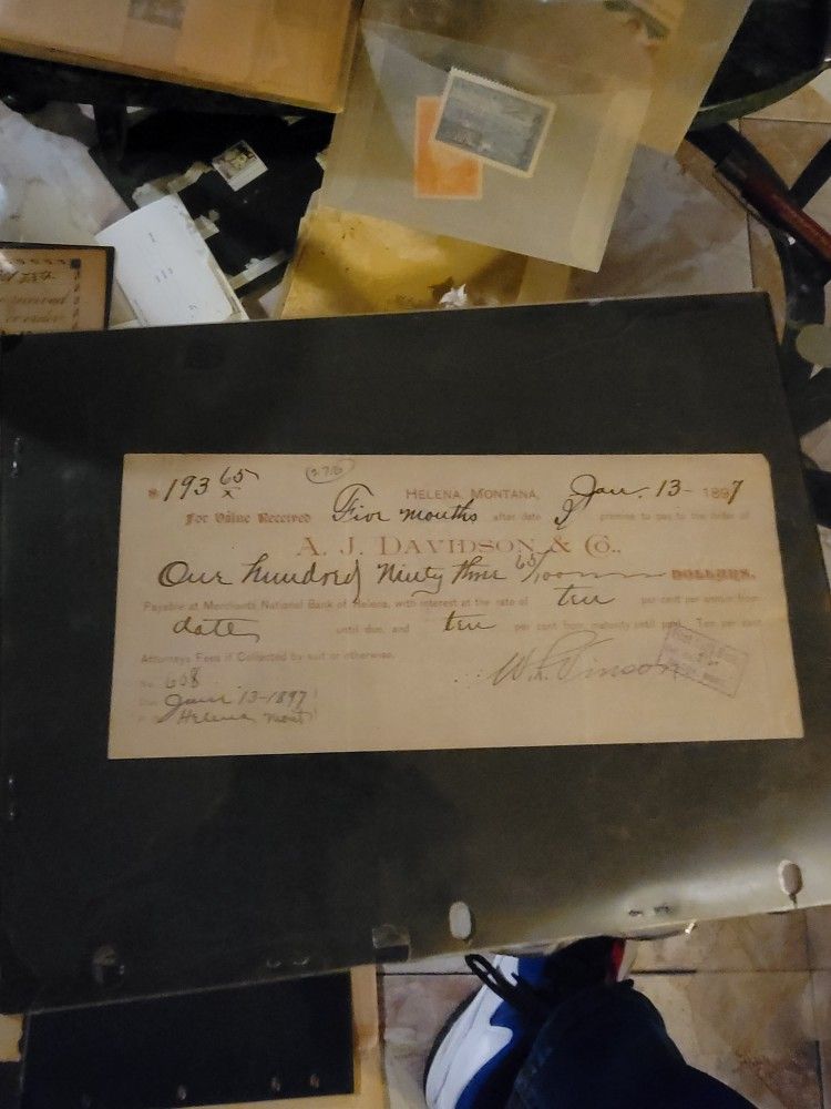 Old checks
