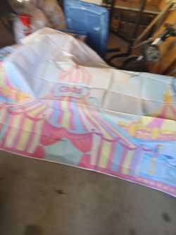 Pink Circus Backdrop