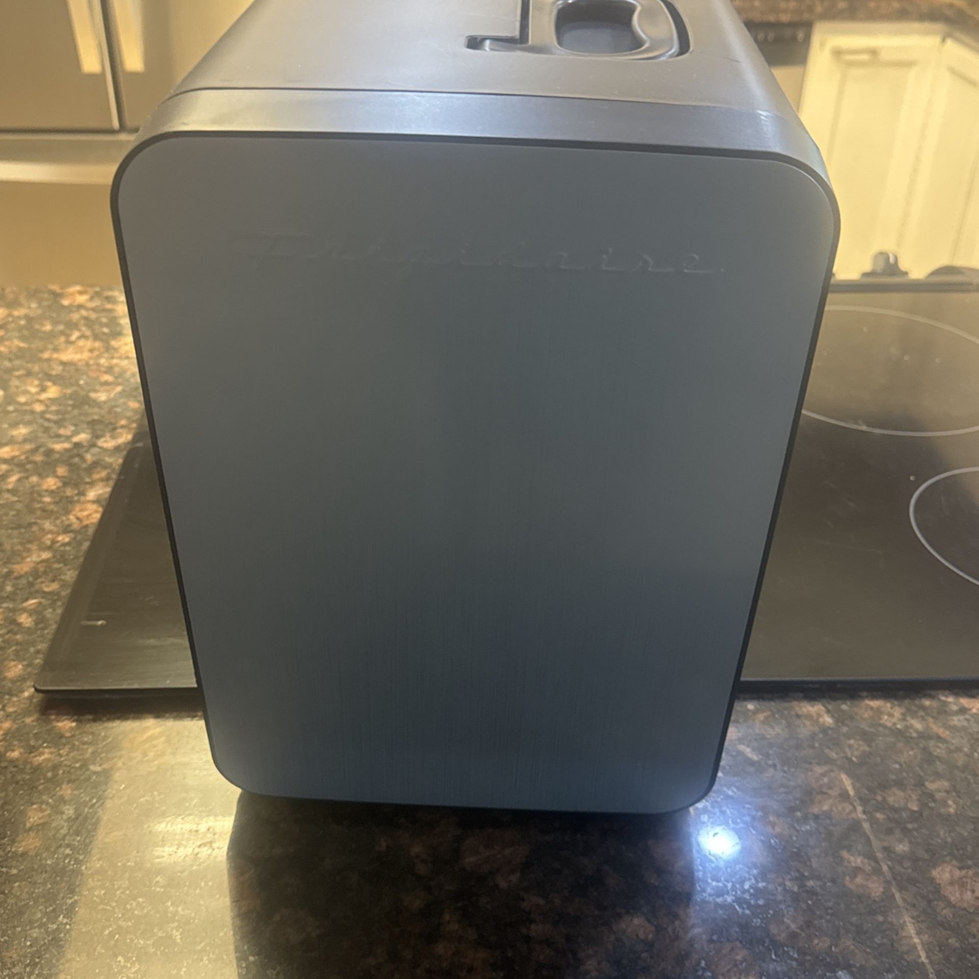 FRIGIDAIRE Portable 10L, 15-can Mini Fridge Brushed Stainless Rugged Refrigerator, EFMIS188-SS