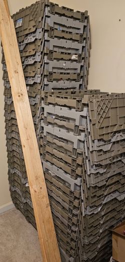 Stackable Storage Totes $5 EACH