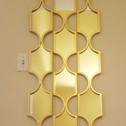 Decorative Gold Wall Mirrors/Gold Accent Mirrors