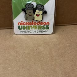 Nickelodeon Universe Salt & Pepper Pin - American Dream