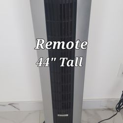 Tower Fan with Remote , 3 Speeds & Timer