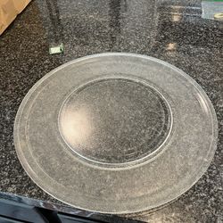 Microwave Glass Turntable Plate 16”