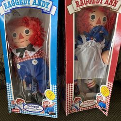 Vintage RAGGEDY ANN AND ANDY