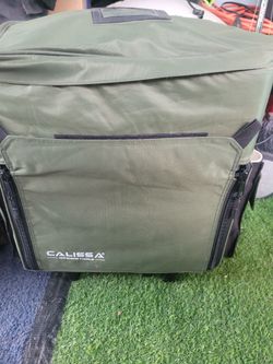 Calissa Offshore Rolling Fishing Tackle Box with Wheels
