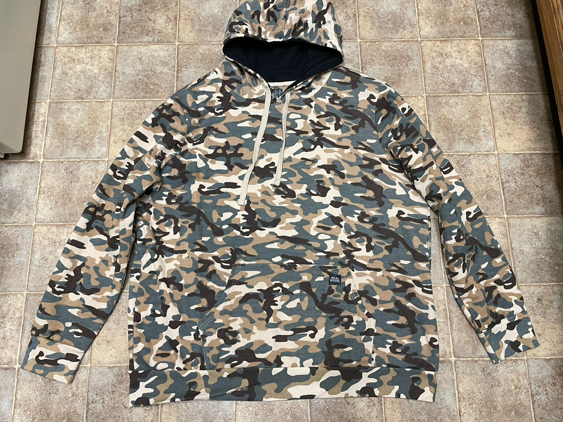 Men’s Camo Hoodie-2x