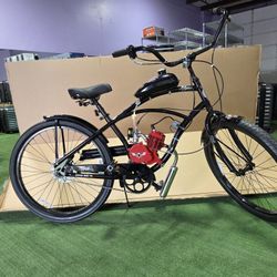 Gas Powered 26" Mens Hyper Beach Cruiser