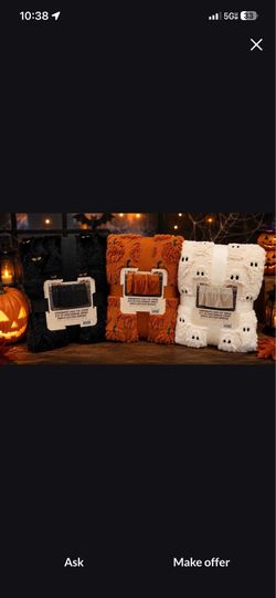 Costco Halloween blanket