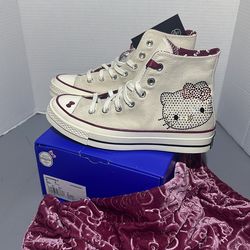 Converse Hello Kitty Swarovski Size 8