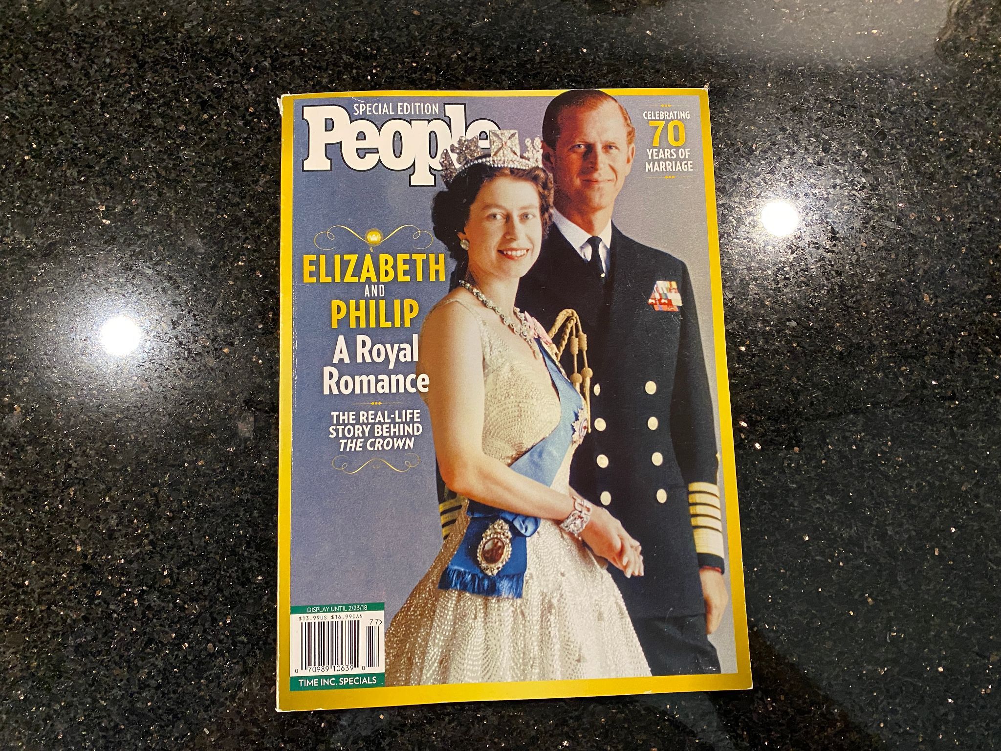 Original PEOPLE Magazine Elizabeth and Philip: A Royal Romance Special Issue