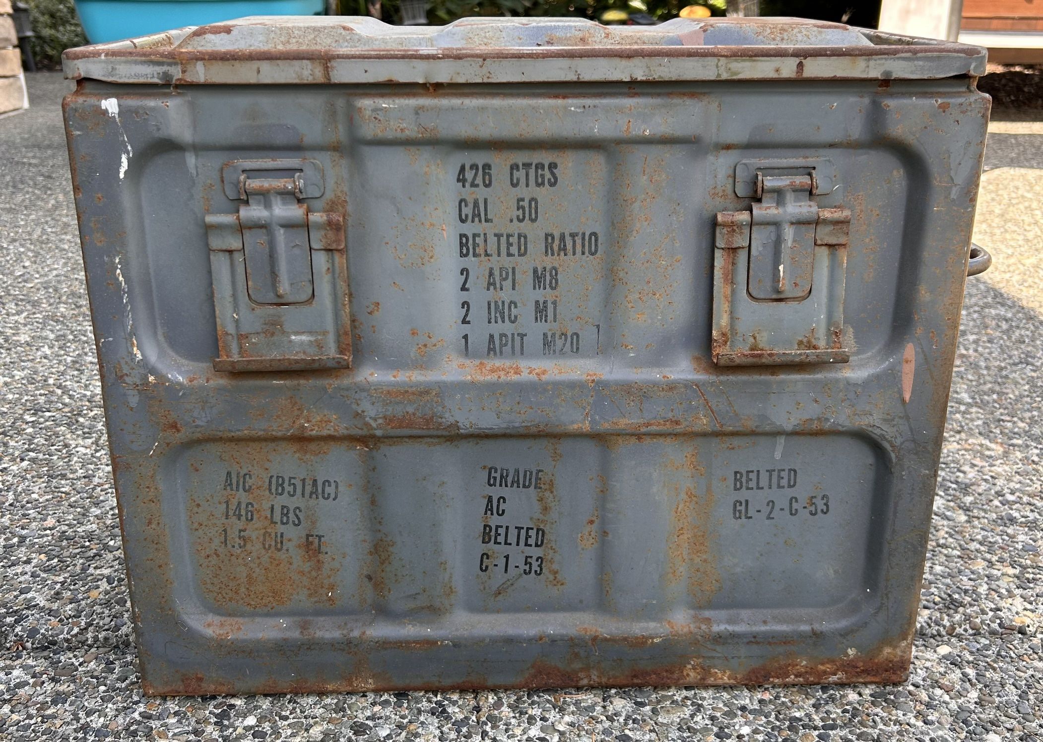 Vintage Ammunition Box