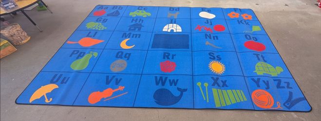Extra Large Alphabet Carpet
