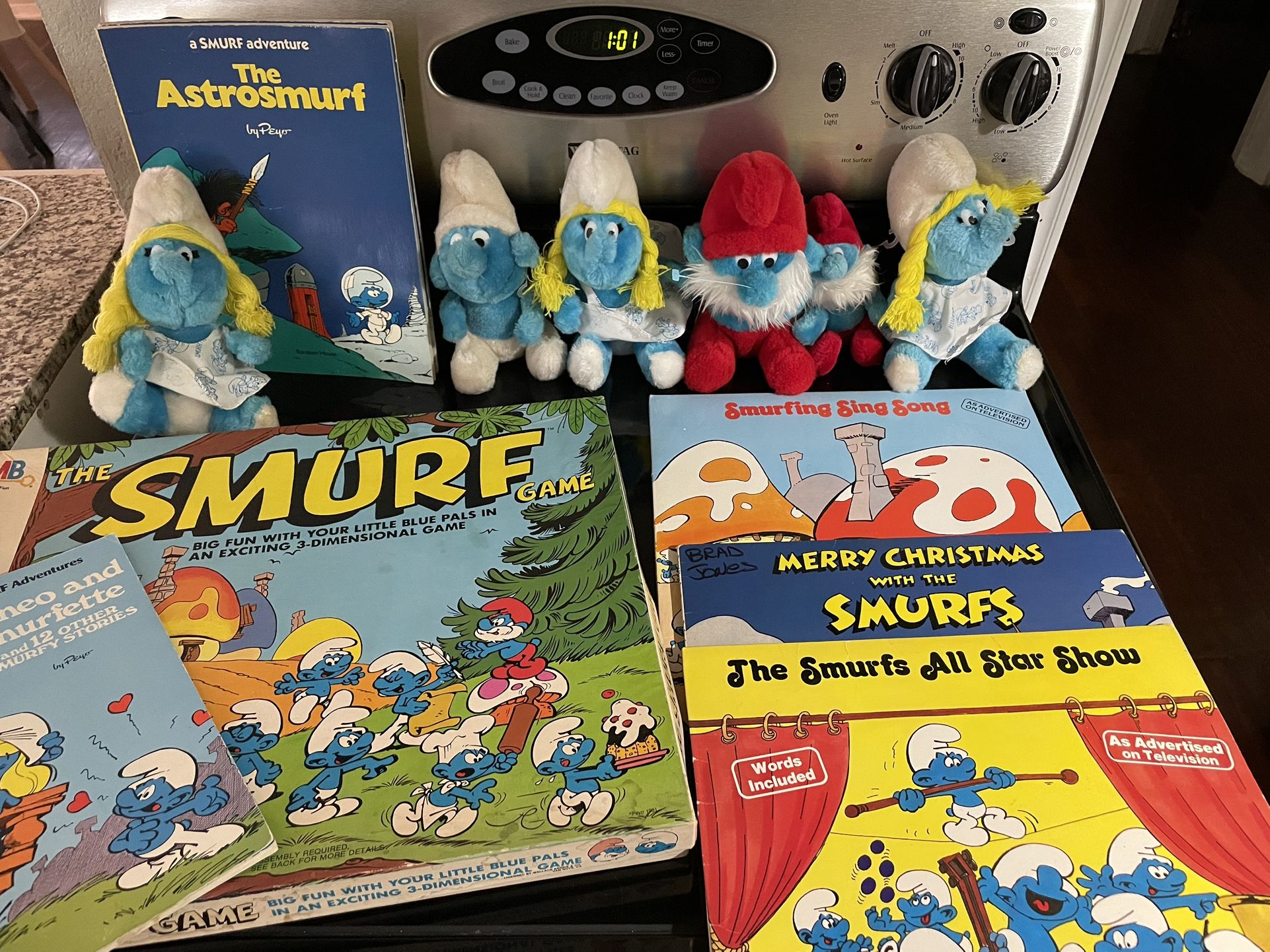 Vintage 80s The Smurfs Collection!