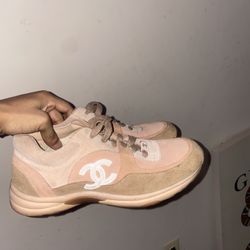 Chanel Leather Trainers Size 40