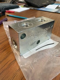 HCT Plated Swivel Mount Block 