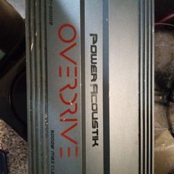 Class D Amp Power Acoustic  Had This Amp For A While Never Blew Even A Fuse But Subs It Will
