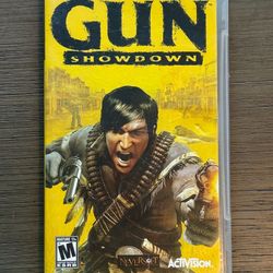 Gun Showdown PSP UMD
