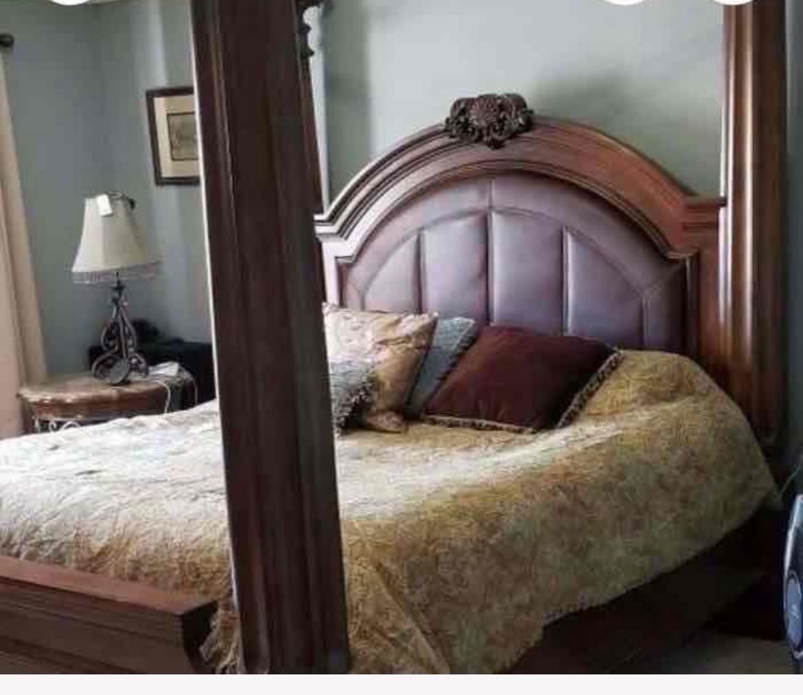 King Canopy Bed Frame Only!!!