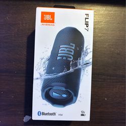 Black Flip 7 JBL Speaker