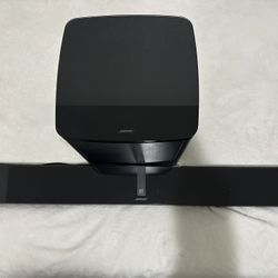 Bose Tv Speaks And Bose Bass Module 700 