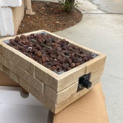 Threshold Outdoor Gas Tabletop Fire Bowl