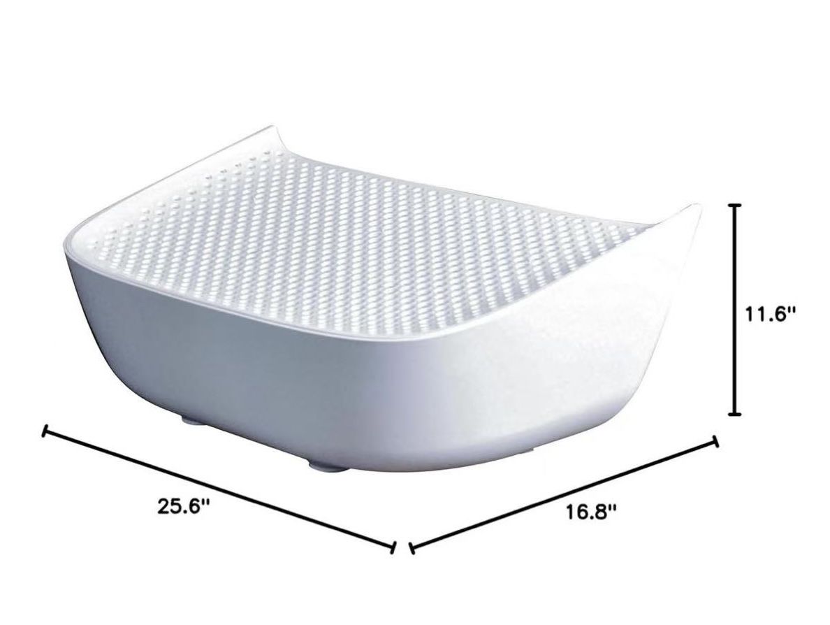🥨CATLINK Ramp, Compatible with Prox Self Cleaning Cat Litter Box, Easy Entry for Elder Cats, Kitten and Cats with Limited Mobility, Traps Mess
