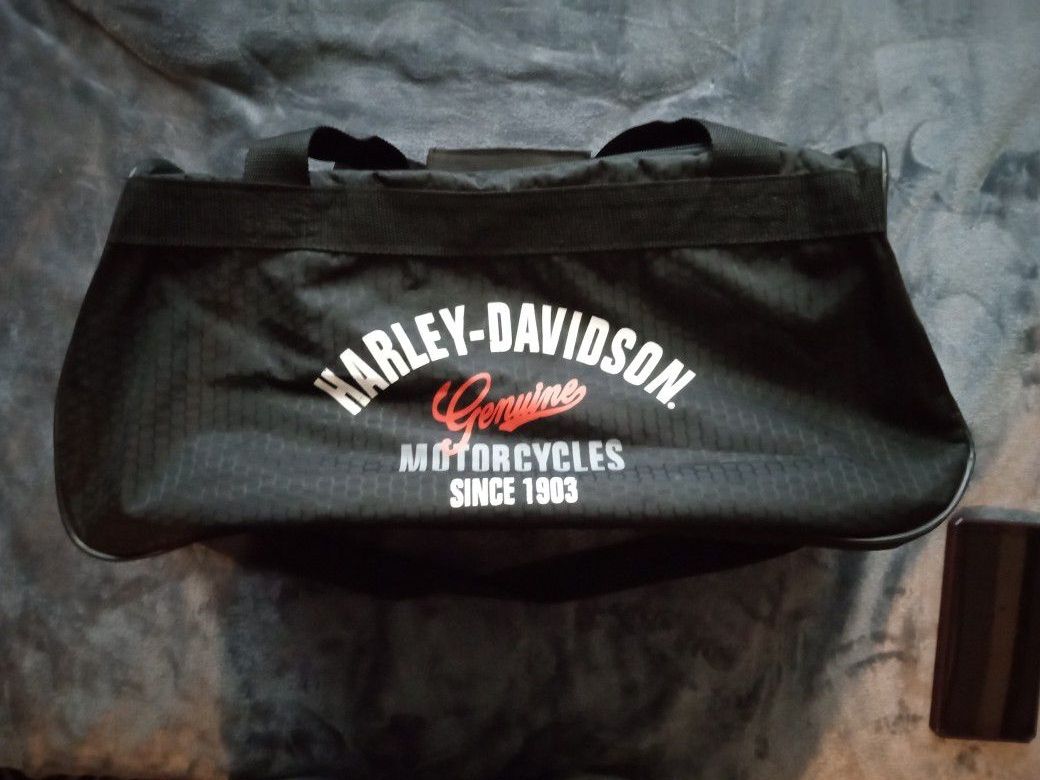 Harley-Davidson Backpack Bags And Handlebar Bag