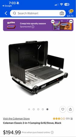 Coleman Camp grill/stove
