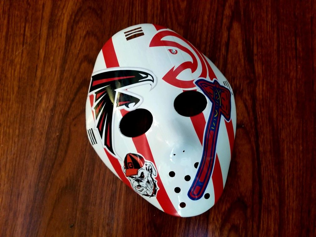 Atl👑REP 'N-Custom Mask-Made 2 ur liking 😊 - great 4 mancave,auto,car & bike club,sport events,& more-shipping🚛available