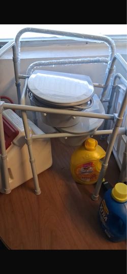 Elderly toilet support
