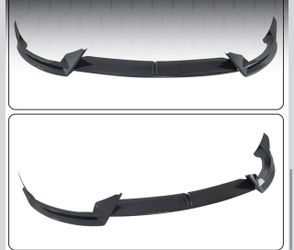 Tesla model Y front bumper lip spoiler