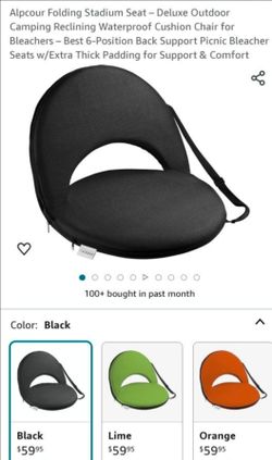 2) Stadium chairs (used)