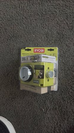 Ryobi door lock installation kit