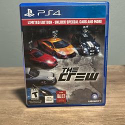 PS4 THE CREW 