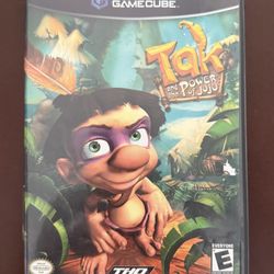 “TAK” & The Power of JuJu. GameCube Game.  CIB w/ Book. NM/M!!!😎