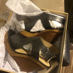 Size 7.5 Michael Kors wedges- Brand new in box never worn