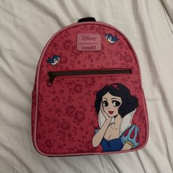 Disney Snow White LoungeFly Backpack NEW