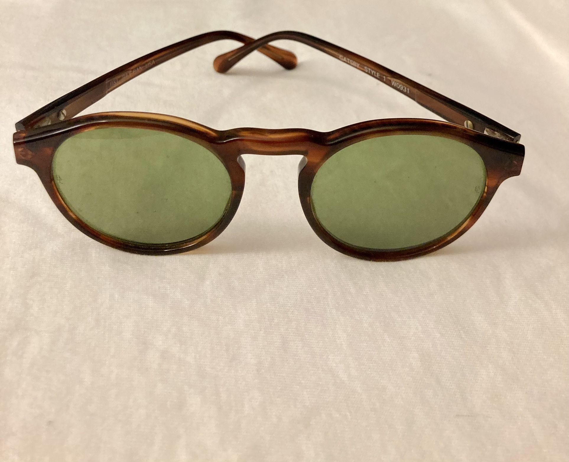 Vintage Ray Ban B&L Gatsby Style W0931 Brown USA