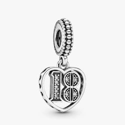 18th Celebration Dangle Charm PANDORA