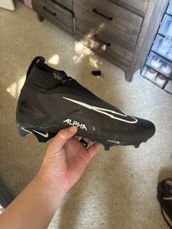 Nike Alpha Black Football Cleats