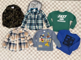 Toddler Boy sweaters/flannels size